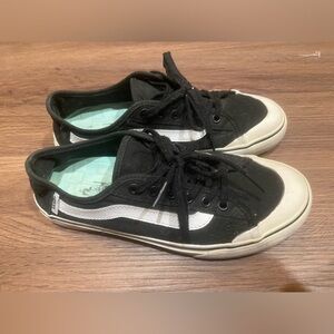 Vans Black and White Shoes